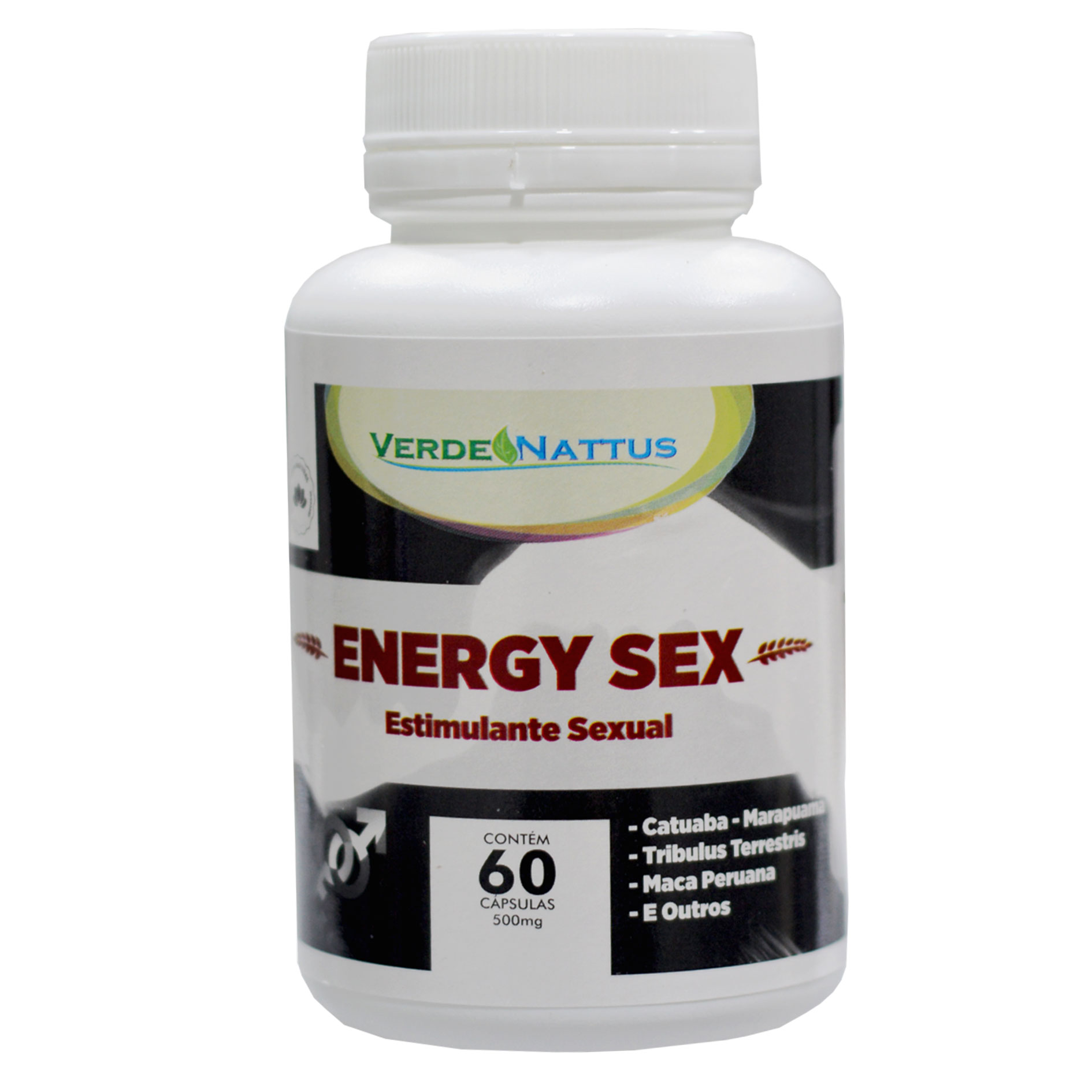 Energi Sex 60 Caps Estimulante Sexual Verde Nattus Foco Alternativo Atacado De Produtos Naturais 6211