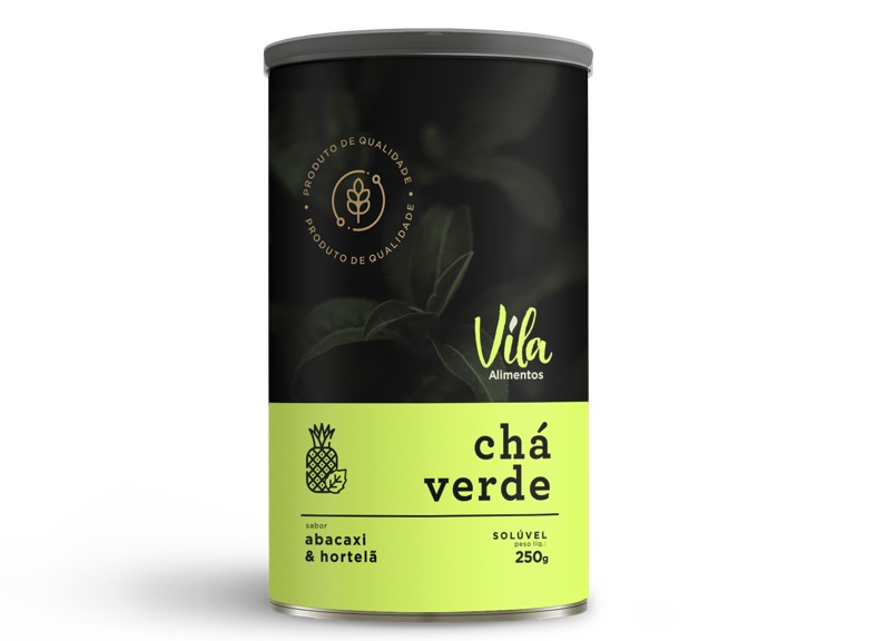 Ch Verde Sol Vel Abacaxi Com Hortel G Pote Vila Alimentos Foco Alternativo Atacado De