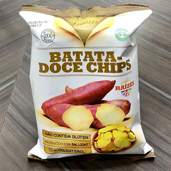 Batata Doce Rosada Chips Fhom Foco Alternativo Atacado De Produtos Naturais 5686